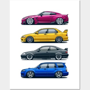 JDM legends Posters and Art